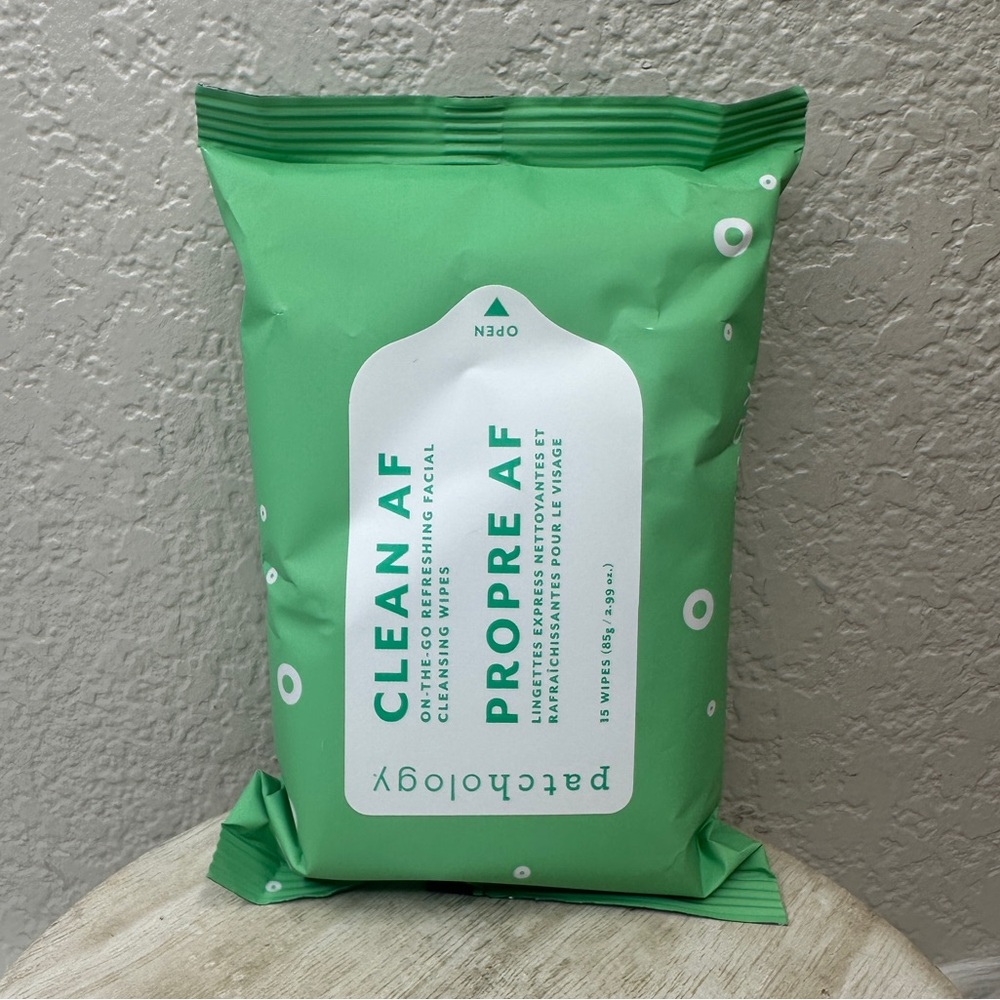 $5 🌙 Patchology Clean‎ AF Facial Wipes NEW